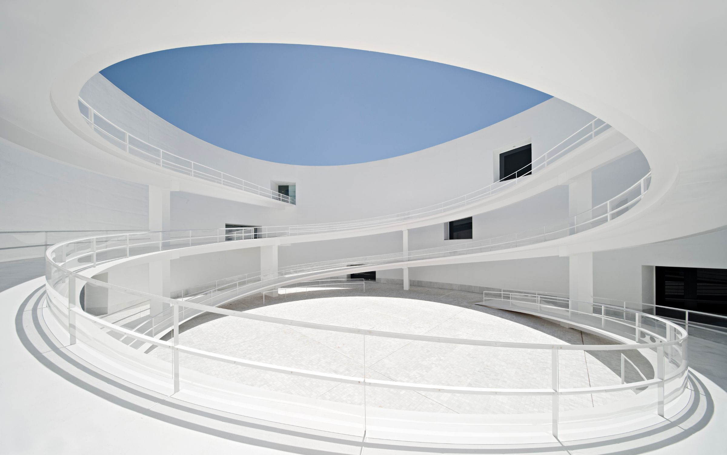 Museo Memoria de Andalucía en el Centro Cultural CajaGranada, del arquitecto Alberto Campo Baeza &copy; Javier Callejas