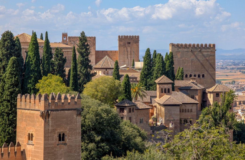 Vista de la Alhambra &copy; David Vives | Pexels