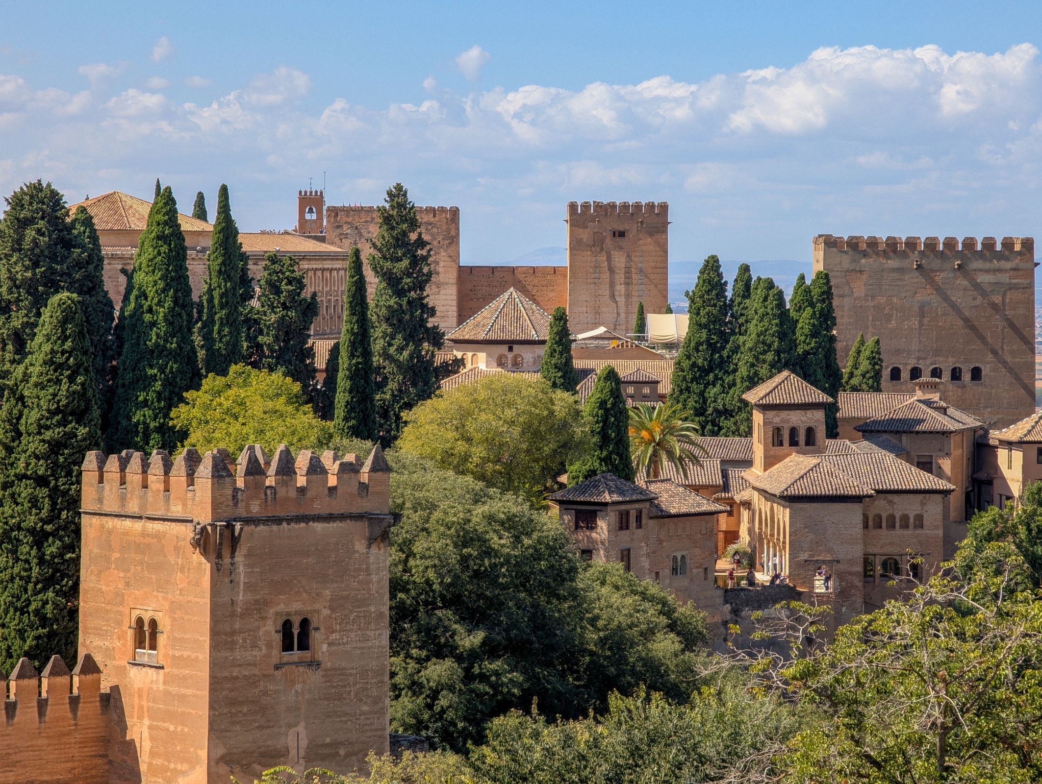 Vista de la Alhambra &copy; David Vives | Pexels