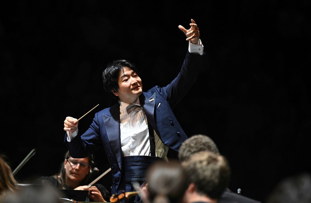 Kazuki Yamada dirigiert das CBSO &copy; BBC | Chris Christodoulou
