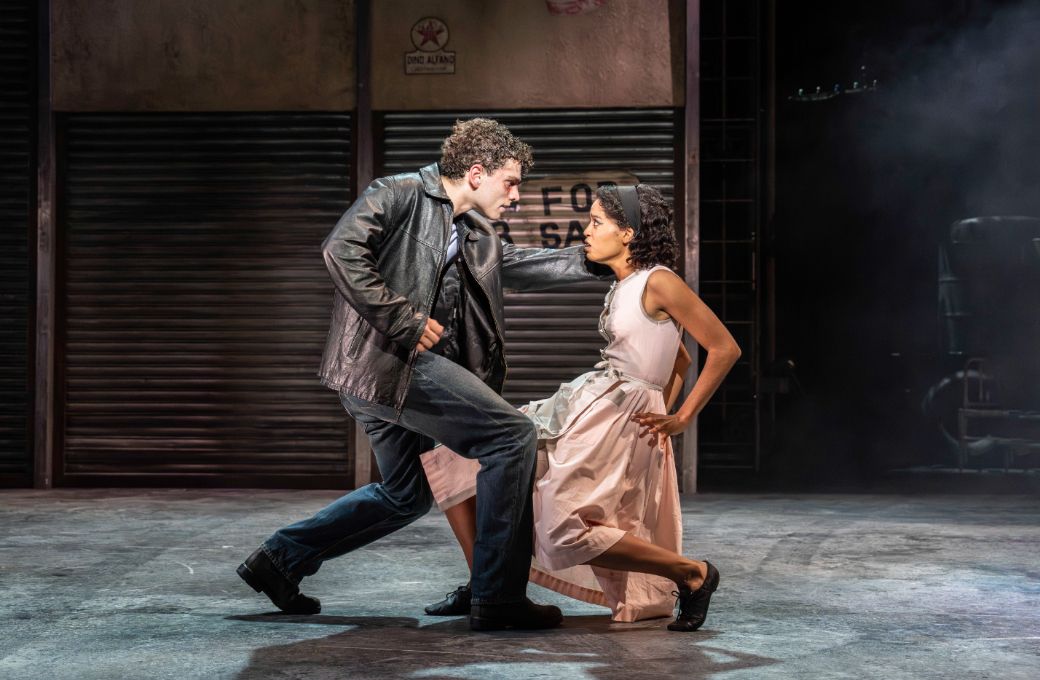 Leonardo McCorkindale (Angelo) and Anna-Maria de Freitas (Rita) in Bourne&rsquo;s <i>The Car Man</i> &copy; Johan Persson