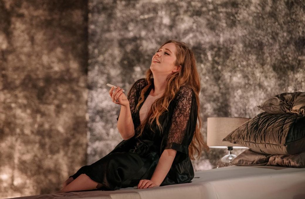 Katherine McIndoe in <i>Il segreto di Susanna</i> at the Guildhall &copy; Guildhall School of Music and Drama
