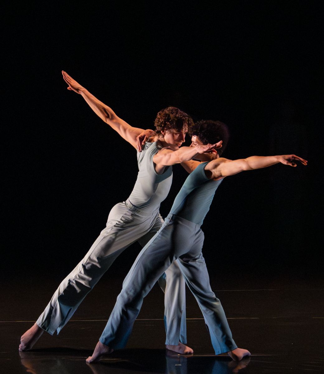 Edward Cooley and Jenson Blight in Joshua Junker&rsquo;s <i>You do not have to be good</i> &copy; Altin Kaftira