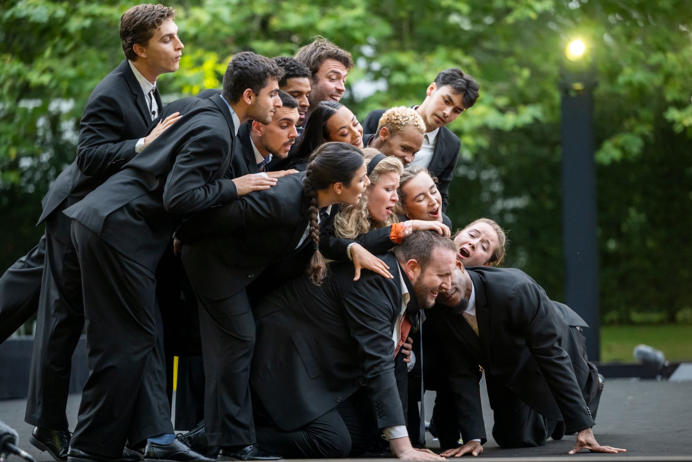 Young singers of Les Arts Florissants &copy; Julien Gazeau