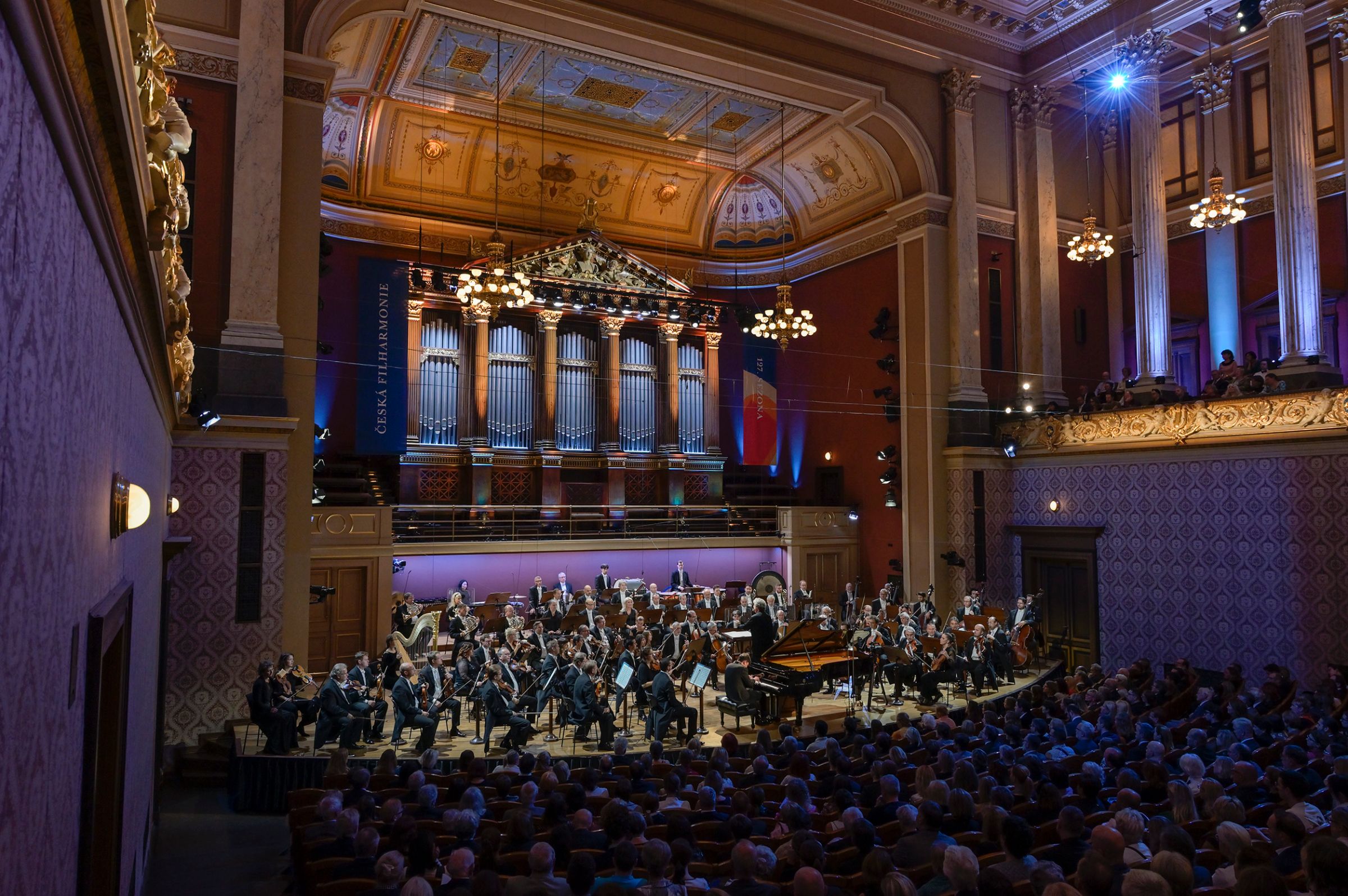 Behzod Abduraimov performs with the Czech Philharmonic at the Rudolfinum &copy; Petr Kadlec