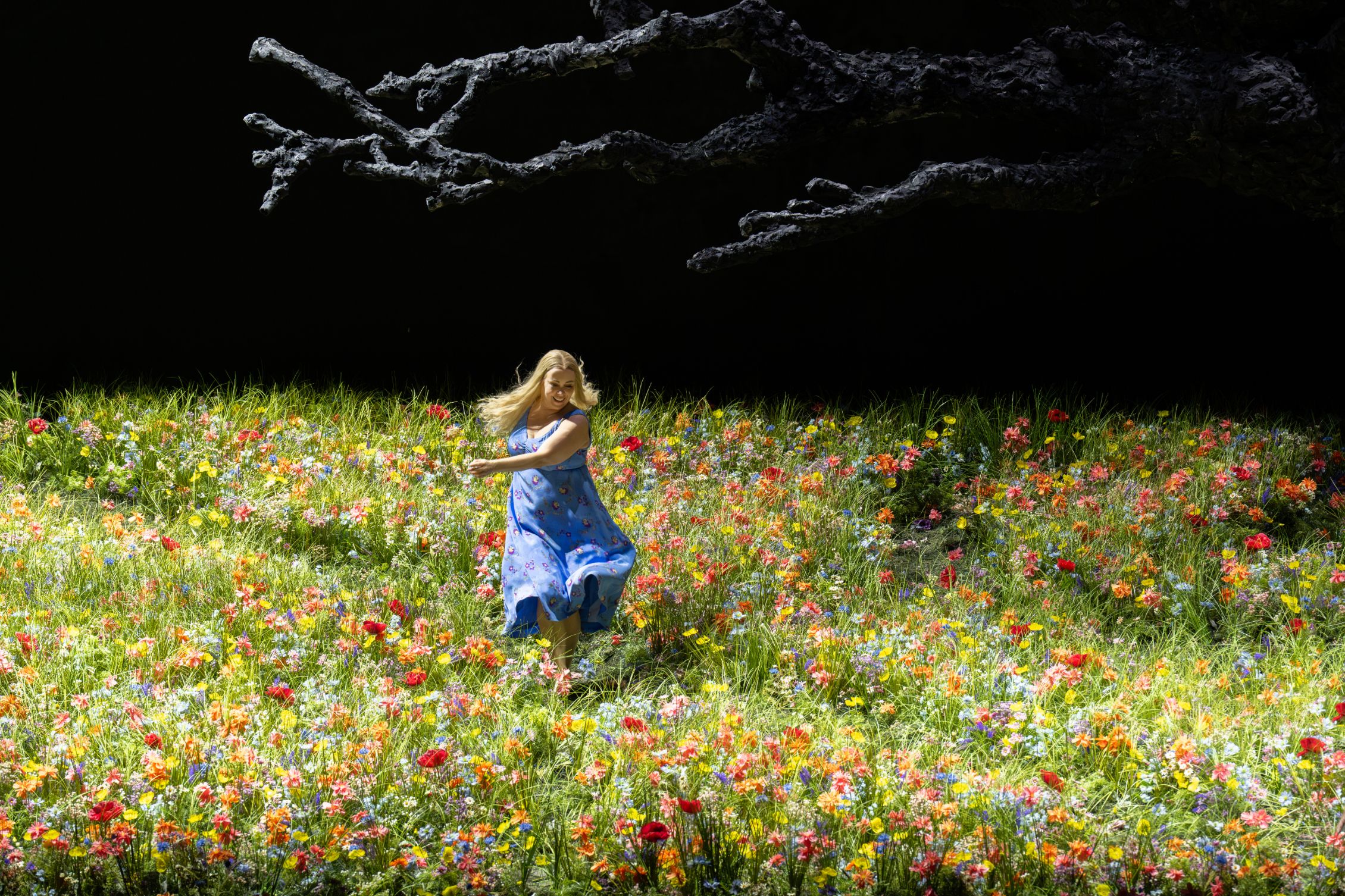 Elisabet Strid as Brünnhilde in <i>Siegfried</i> at Covent Garden &copy; Monika Rittershaus