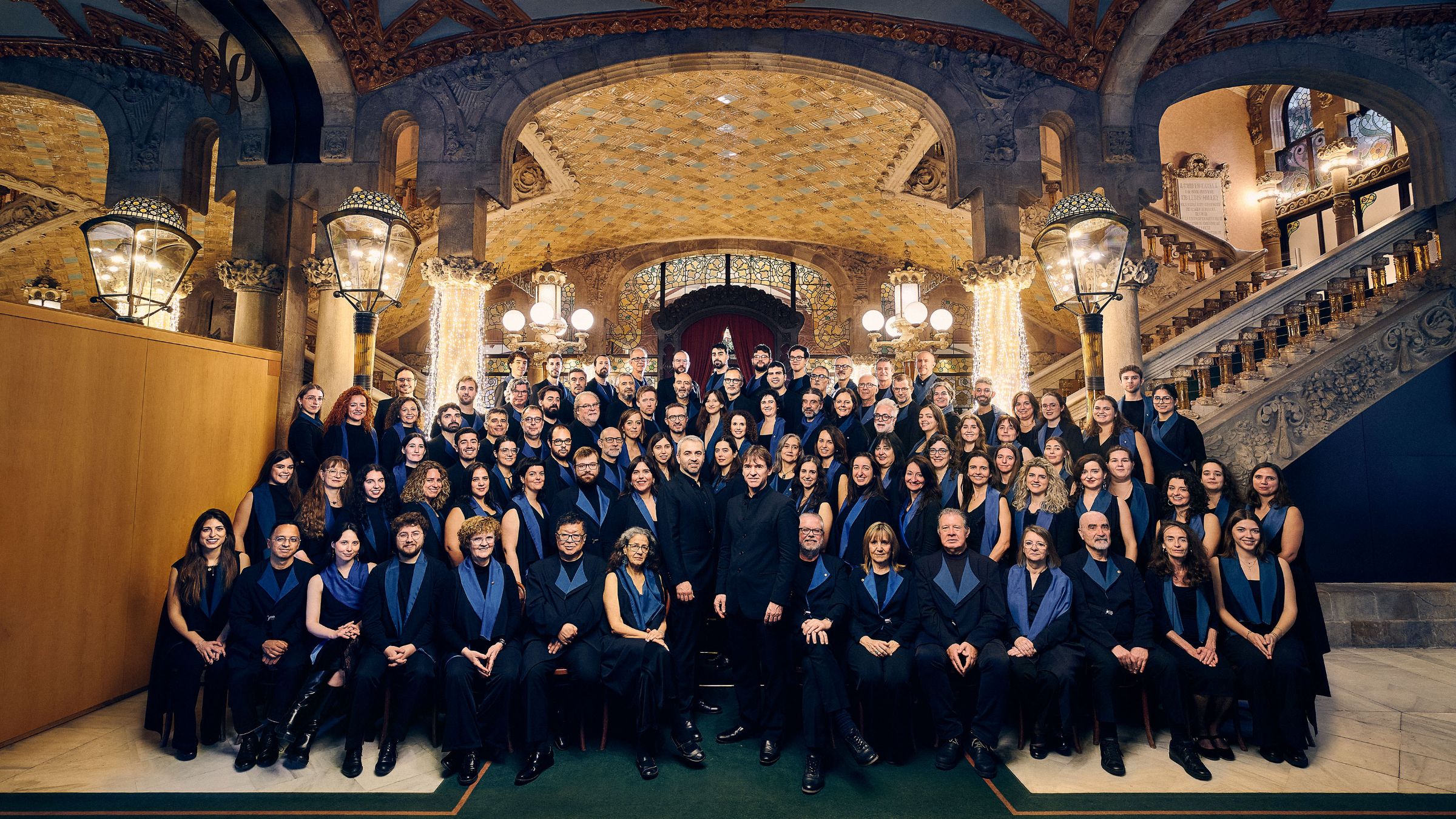 Xavier Puig with Orfeó Català &copy; Antoni Bofill | Palau de la Música Catalana